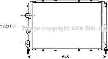 Ava Quality Cooling RT 2203 - Radiators, Motora dzesēšanas sistēma ps1.lv