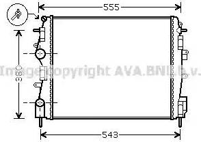 Ava Quality Cooling RT 2399 - Radiators, Motora dzesēšanas sistēma ps1.lv