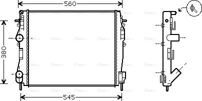 Ava Quality Cooling RT 2309 - Radiators, Motora dzesēšanas sistēma ps1.lv