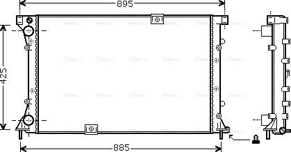 Ava Quality Cooling RT 2313 - Radiators, Motora dzesēšanas sistēma ps1.lv