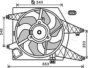 Ava Quality Cooling RT 7548 - Ventilators, Motora dzesēšanas sistēma ps1.lv