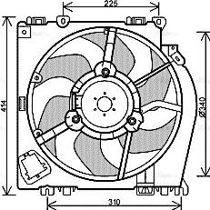 Ava Quality Cooling RT 7542 - Ventilators, Motora dzesēšanas sistēma ps1.lv