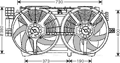 Ava Quality Cooling RT 7530 - Ventilators, Motora dzesēšanas sistēma ps1.lv