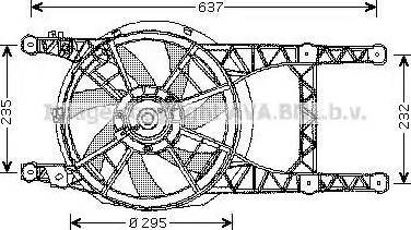 Ava Quality Cooling RT 7532 - Ventilators, Motora dzesēšanas sistēma ps1.lv