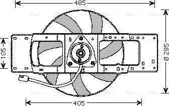 Ava Quality Cooling RT 7528 - Ventilators, Motora dzesēšanas sistēma ps1.lv