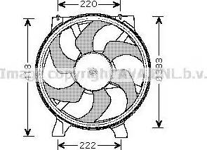 Ava Quality Cooling RT 7523 - Ventilators, Motora dzesēšanas sistēma ps1.lv