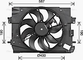 Ava Quality Cooling RT7662 - Ventilators, Motora dzesēšanas sistēma ps1.lv