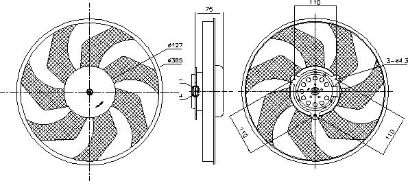 Ava Quality Cooling RT7686 - Ventilators, Motora dzesēšanas sistēma ps1.lv