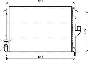 Ava Quality Cooling RTA2478 - Radiators, Motora dzesēšanas sistēma ps1.lv