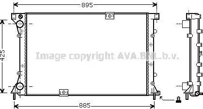 Ava Quality Cooling RTA2313 - Radiators, Motora dzesēšanas sistēma ps1.lv