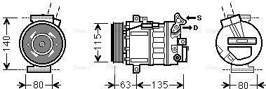 Ava Quality Cooling RTAK485 - Kompresors, Gaisa kond. sistēma ps1.lv