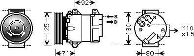 Ava Quality Cooling RT K441 - Kompresors, Gaisa kond. sistēma ps1.lv