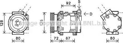 Ava Quality Cooling RT K468 - Kompresors, Gaisa kond. sistēma ps1.lv