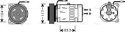 Ava Quality Cooling RT K403 - Kompresors, Gaisa kond. sistēma ps1.lv