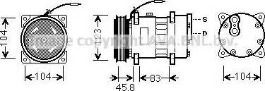 Ava Quality Cooling RT K435 - Kompresors, Gaisa kond. sistēma ps1.lv