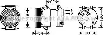 Ava Quality Cooling RT K429 - Kompresors, Gaisa kond. sistēma ps1.lv