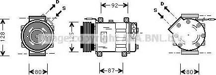 Ava Quality Cooling RT K046 - Kompresors, Gaisa kond. sistēma ps1.lv