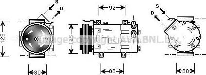 Ava Quality Cooling RT K039 - Kompresors, Gaisa kond. sistēma ps1.lv