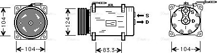 Ava Quality Cooling RT K038 - Kompresors, Gaisa kond. sistēma ps1.lv