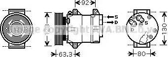 Ava Quality Cooling RT K369 - Kompresors, Gaisa kond. sistēma ps1.lv