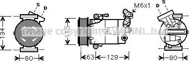 Ava Quality Cooling RT K384 - Kompresors, Gaisa kond. sistēma ps1.lv