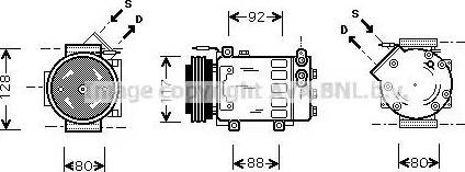 Ava Quality Cooling RT K285 - Kompresors, Gaisa kond. sistēma ps1.lv