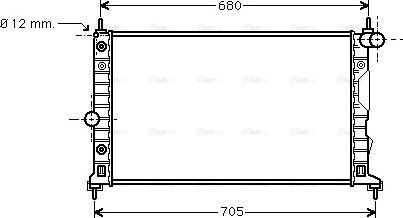 Ava Quality Cooling SB 2037 - Radiators, Motora dzesēšanas sistēma ps1.lv