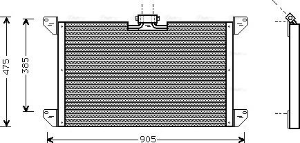 Ava Quality Cooling SC 5009 - Kondensators, Gaisa kond. sistēma ps1.lv