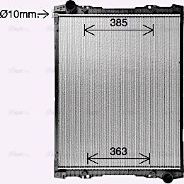 Ava Quality Cooling SC2063 - Radiators, Motora dzesēšanas sistēma ps1.lv