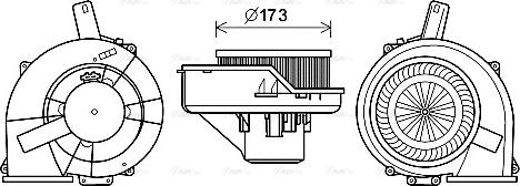 Ava Quality Cooling ST8047 - Salona ventilators ps1.lv