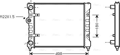 Ava Quality Cooling ST 2022 - Radiators, Motora dzesēšanas sistēma ps1.lv