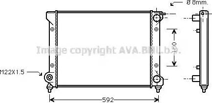 Ava Quality Cooling ST 2027 - Radiators, Motora dzesēšanas sistēma ps1.lv