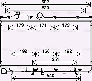 Ava Quality Cooling SU2113 - Radiators, Motora dzesēšanas sistēma ps1.lv