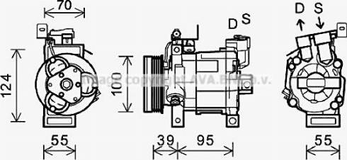 Ava Quality Cooling SUAK085 - Kompresors, Gaisa kond. sistēma ps1.lv