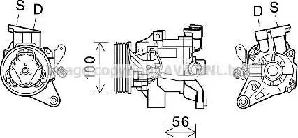 Ava Quality Cooling SUK096 - Kompresors, Gaisa kond. sistēma ps1.lv