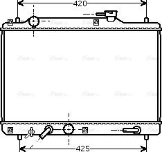 Ava Quality Cooling SZ 2052 - Radiators, Motora dzesēšanas sistēma ps1.lv