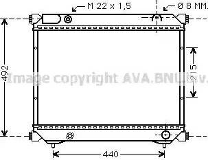 Ava Quality Cooling SZ 2039 - Radiators, Motora dzesēšanas sistēma ps1.lv