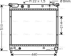 Ava Quality Cooling SZ 2036 - Radiators, Motora dzesēšanas sistēma ps1.lv