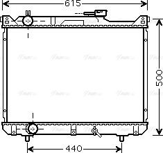 Ava Quality Cooling SZ 2078 - Radiators, Motora dzesēšanas sistēma ps1.lv