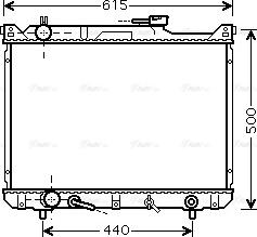 Ava Quality Cooling SZ 2073 - Radiators, Motora dzesēšanas sistēma ps1.lv