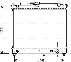 Ava Quality Cooling SZA2055 - Radiators, Motora dzesēšanas sistēma ps1.lv