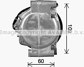 Ava Quality Cooling SZK164 - Kompresors, Gaisa kond. sistēma ps1.lv