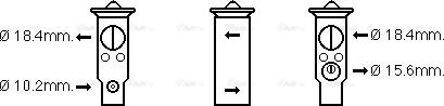 Ava Quality Cooling TO1637 - Izplešanās vārsts, Gaisa kond. sistēma ps1.lv