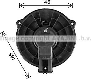 Ava Quality Cooling TO8772 - Elektromotors, Salona ventilācija ps1.lv