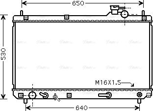 Ava Quality Cooling TO 2457 - Radiators, Motora dzesēšanas sistēma ps1.lv