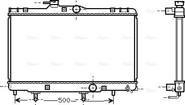 Ava Quality Cooling TO 2156 - Radiators, Motora dzesēšanas sistēma ps1.lv