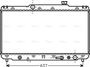 Ava Quality Cooling TO 2186 - Radiators, Motora dzesēšanas sistēma ps1.lv