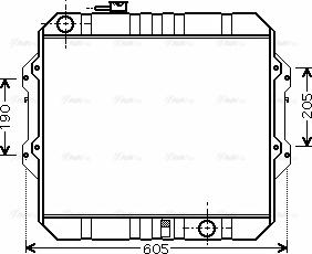 Ava Quality Cooling TO 2371 - Radiators, Motora dzesēšanas sistēma ps1.lv