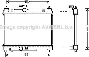 Ava Quality Cooling TO 2251 - Radiators, Motora dzesēšanas sistēma ps1.lv