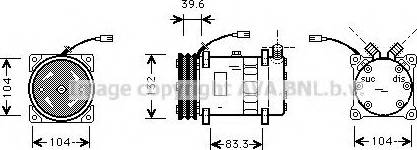 Ava Quality Cooling UVK094 - Kompresors, Gaisa kond. sistēma ps1.lv